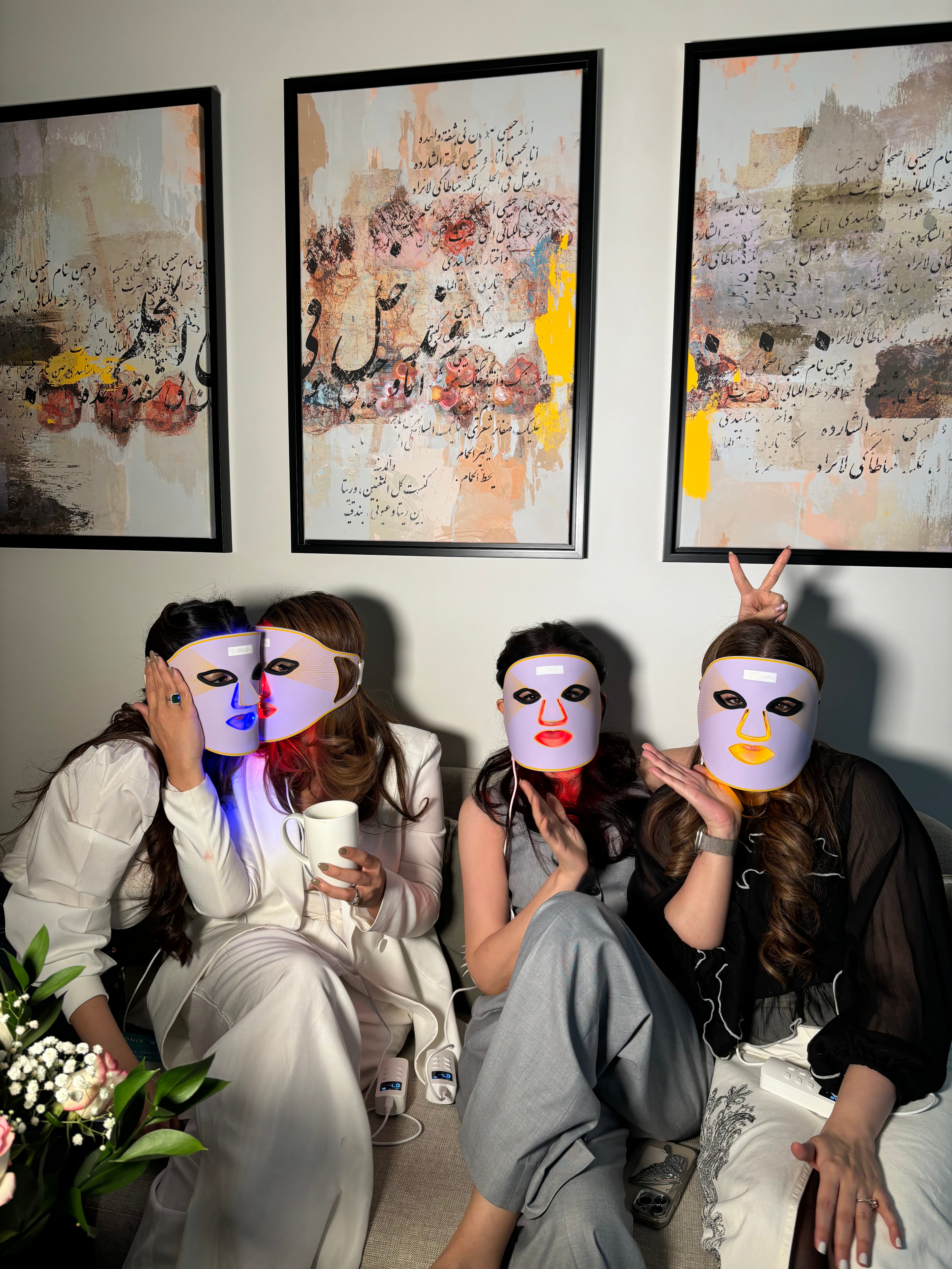 Skinimalist™ LED Light Mask Clinical Light Therapy • Asian-Skin Brightening • FDA-Cleared