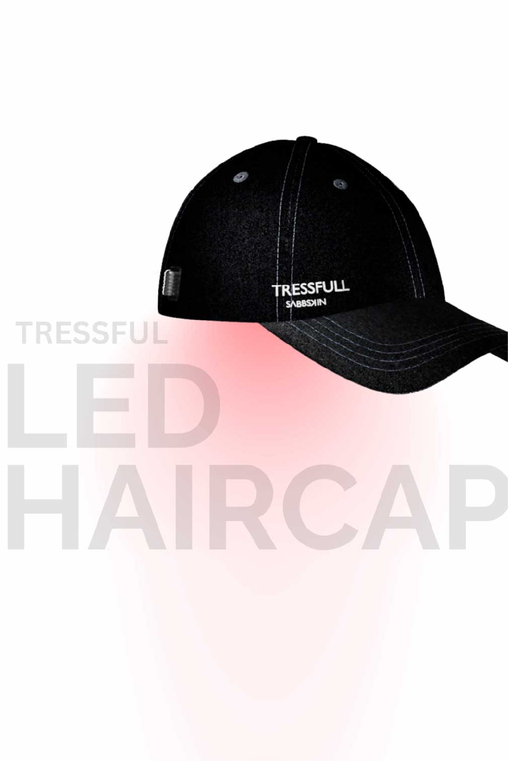 Sabbskin Tressfull™ Pulsed LED Hair Growth Cap – Dual - Wavelength Red Light for Thicker, Fuller Hair - Sabbskin