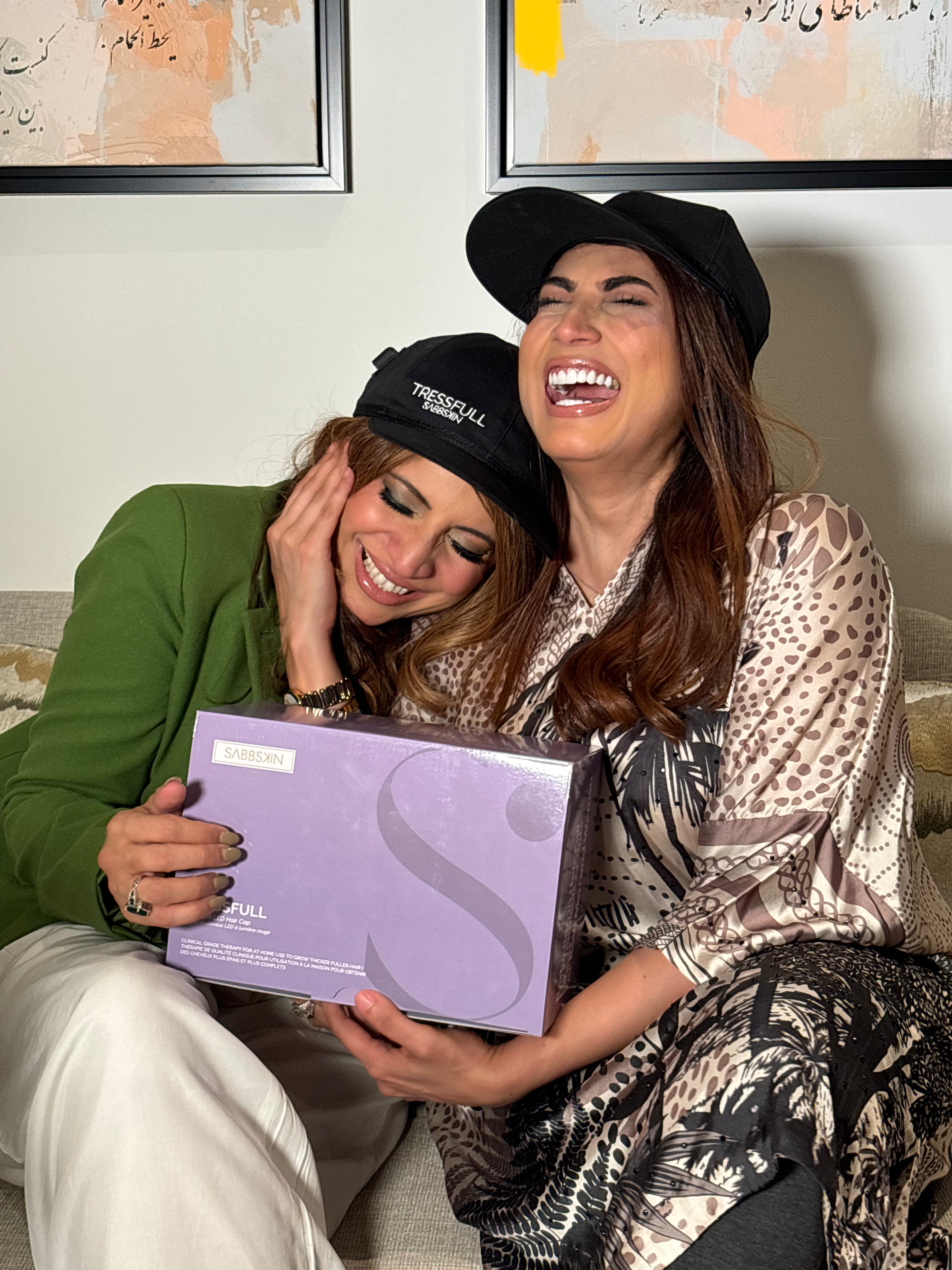 Sabbskin Tressfull™ Pulsed LED Hair Growth Cap – Dual-Wavelength Red Light for Thicker, Fuller Hair