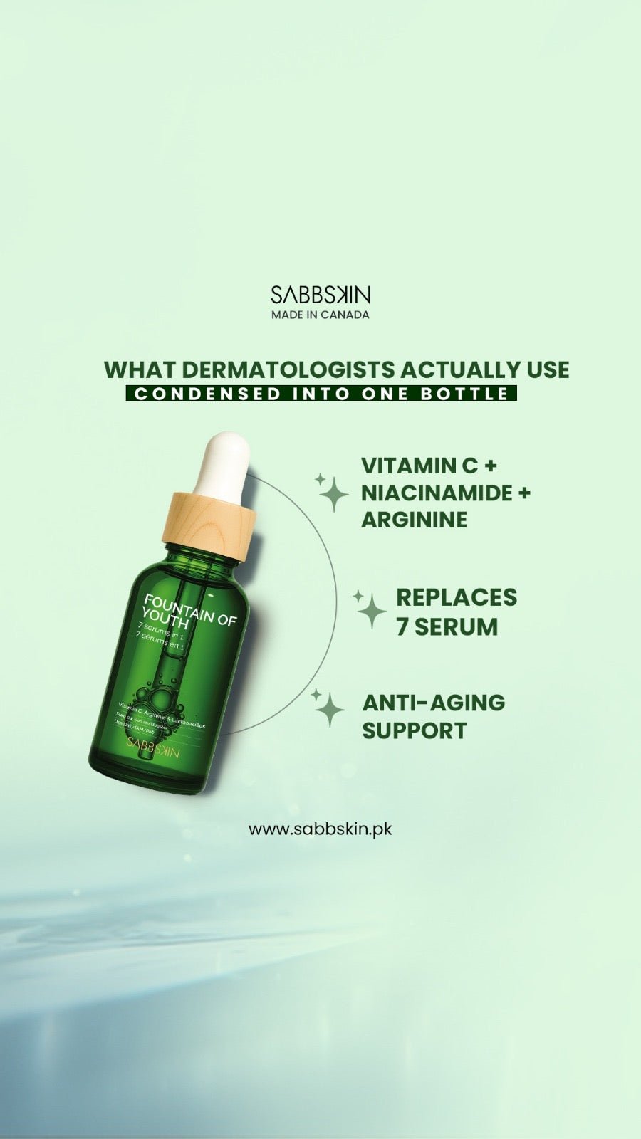 Fountain of Youth - 7 in 1 Vitamin C Serum - Sabbskin