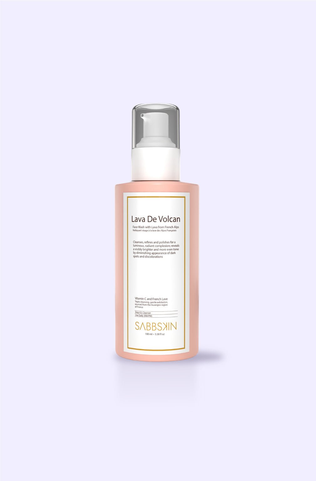 Lava de Volcan French Face Wash - Sabbskin